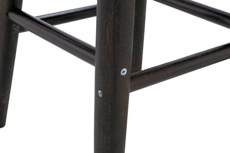 Табурет c круглым сиденьем венге