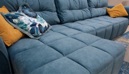 Диван-Кровать ТРЕВИ KENGOO/TEAL (Ш-3500 × В-850 × Г-1690 мм)