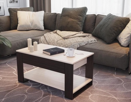 Стол Журнальный №12 Разные Цвета/Ш-900 х В-450 х Г-500 мм